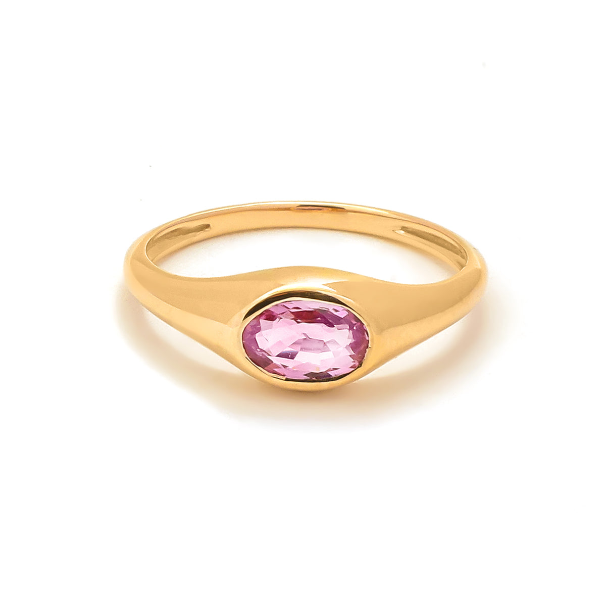 Pink Sapphire Ring