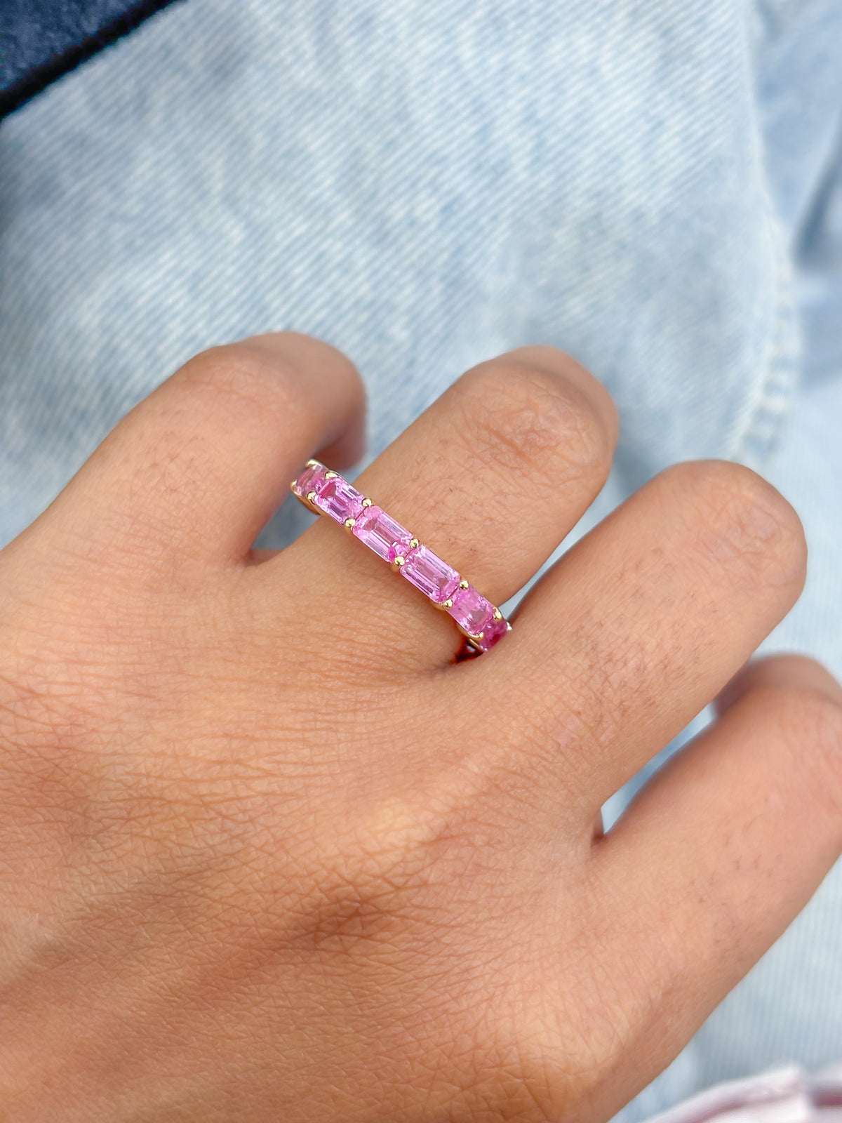 Pink Sapphire Ring