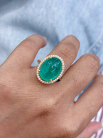 Emerald Diamond Ring