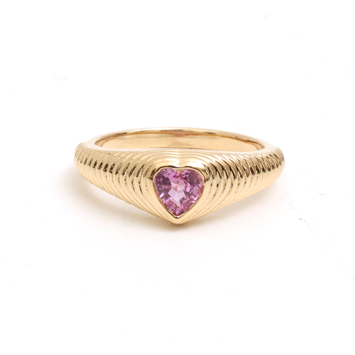 Pink Sapphire Ring
