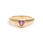 Pink Sapphire Ring