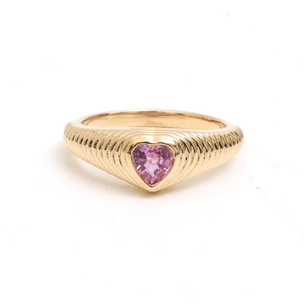 Pink Sapphire Ring