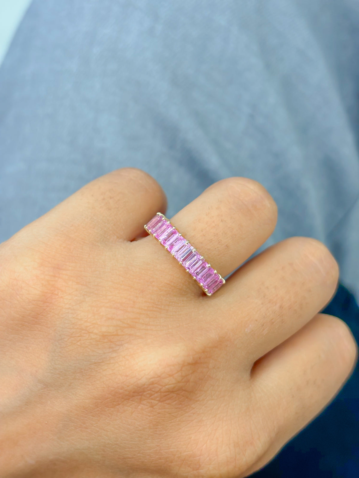 Pink Sapphire Ring