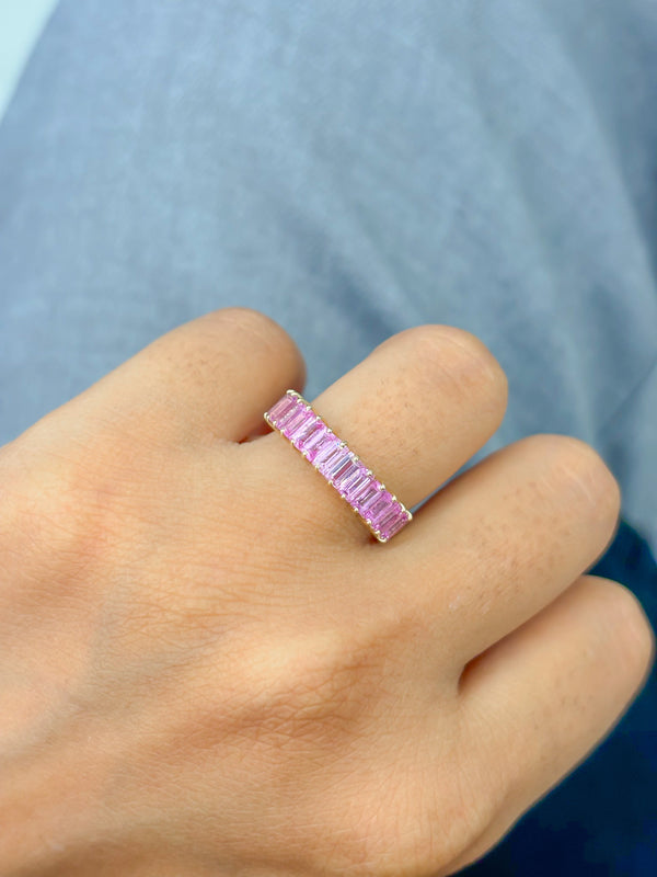Pink Sapphire Ring