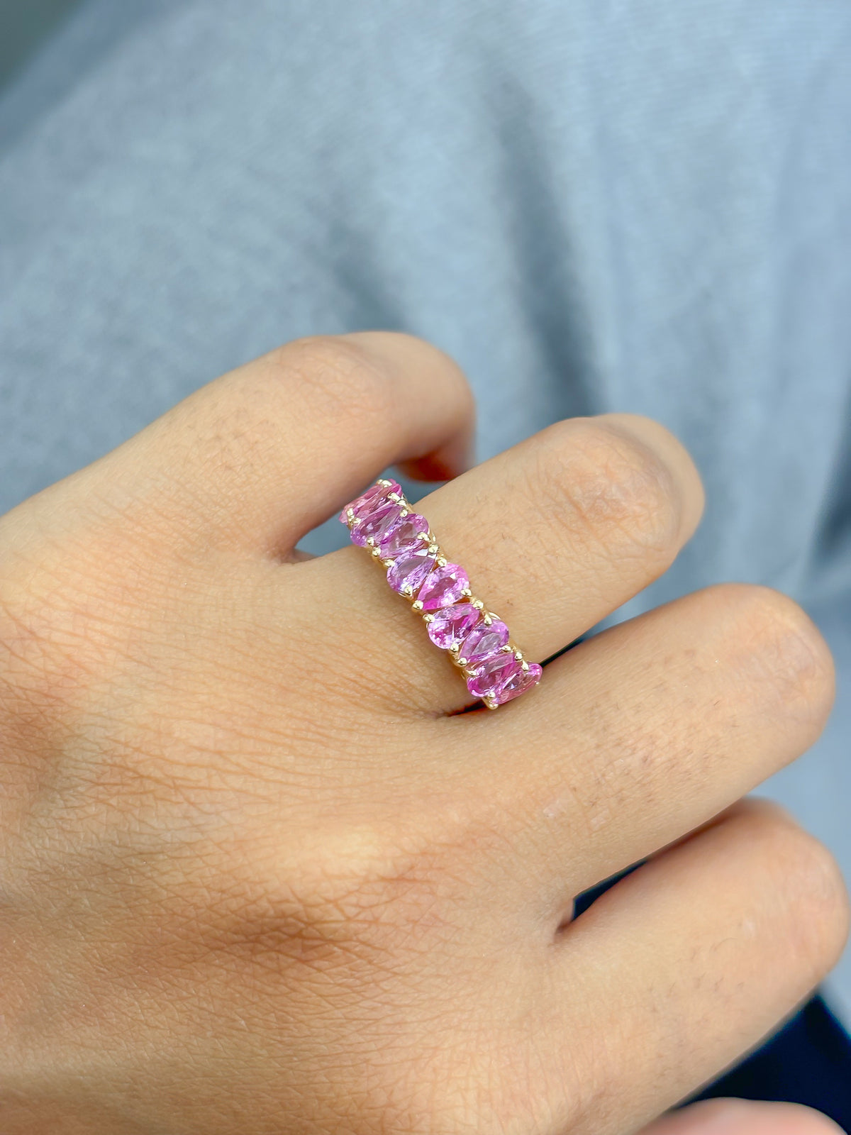 Pink Sapphire Ring