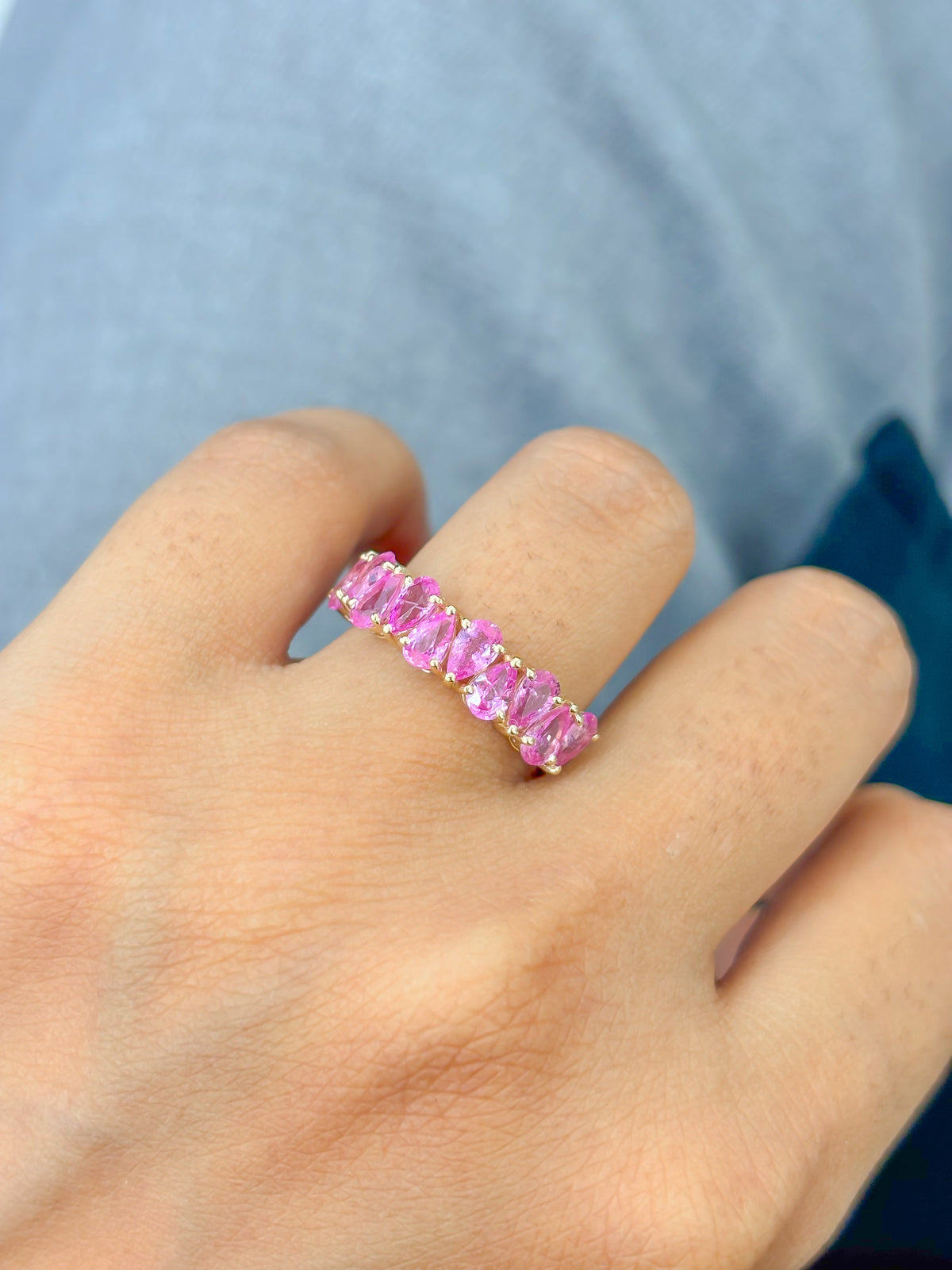 Pink Sapphire Ring
