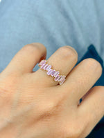 Pink Sapphire Ring