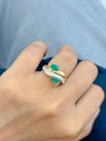 Emerald Diamond Ring