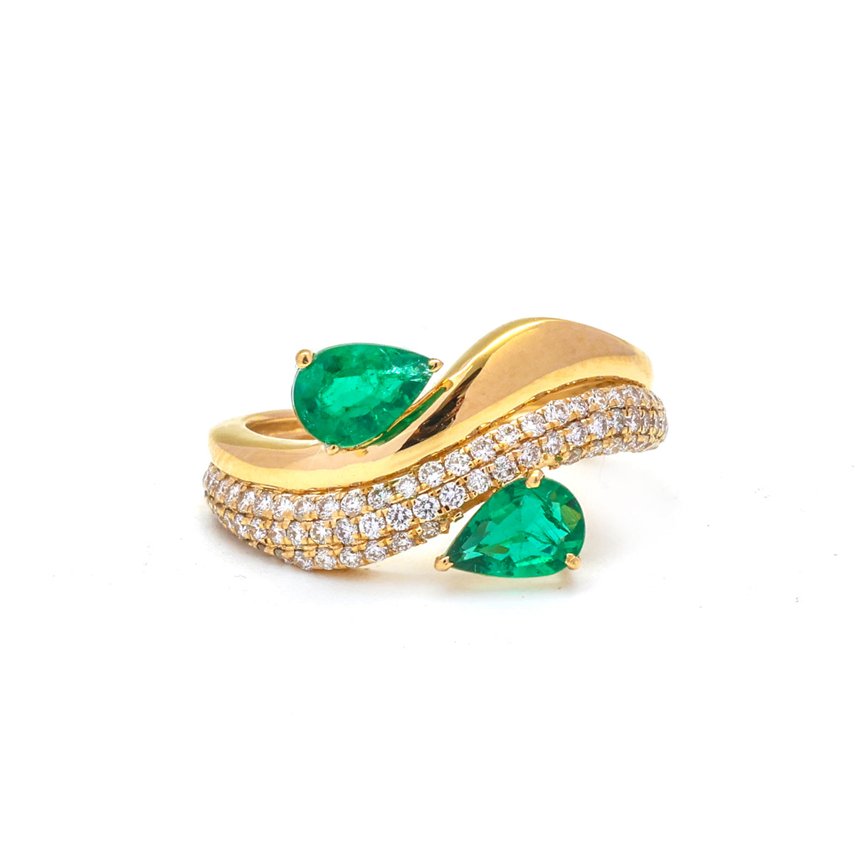 Emerald Diamond Ring