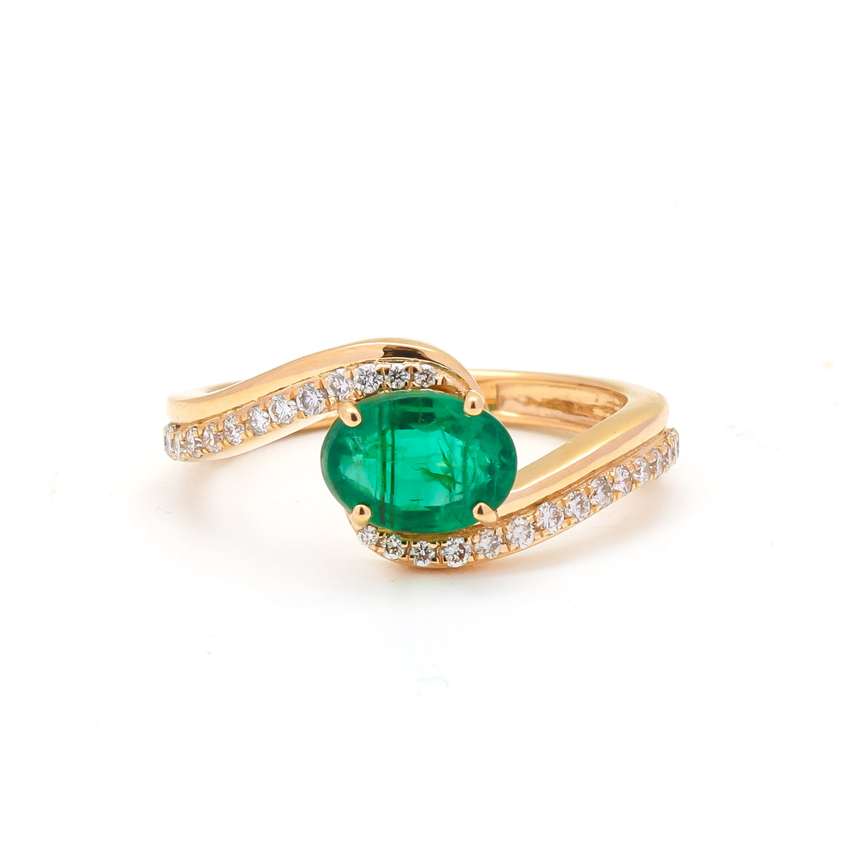 Emerald Diamond Ring