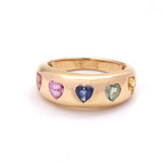 Rainbow Sapphire Ring