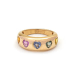 Rainbow Sapphire Ring