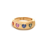 Rainbow Sapphire Ring