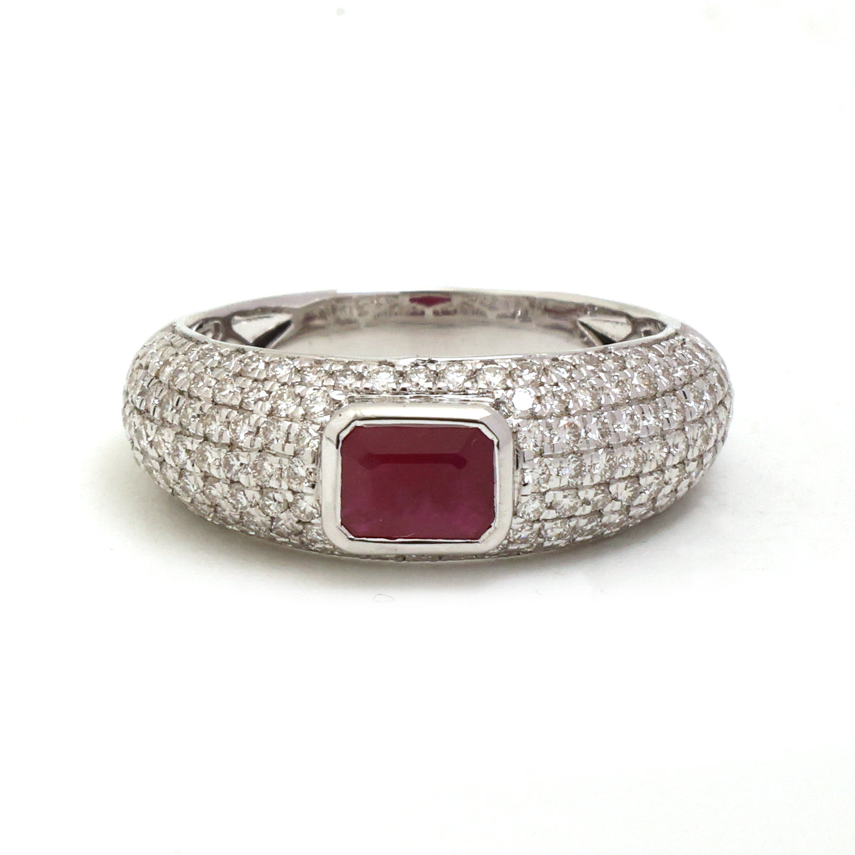 Diamond Ruby Ring