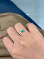 Emerald Diamond Ring