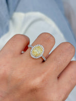 Yellow Diamond Diamond Ring
