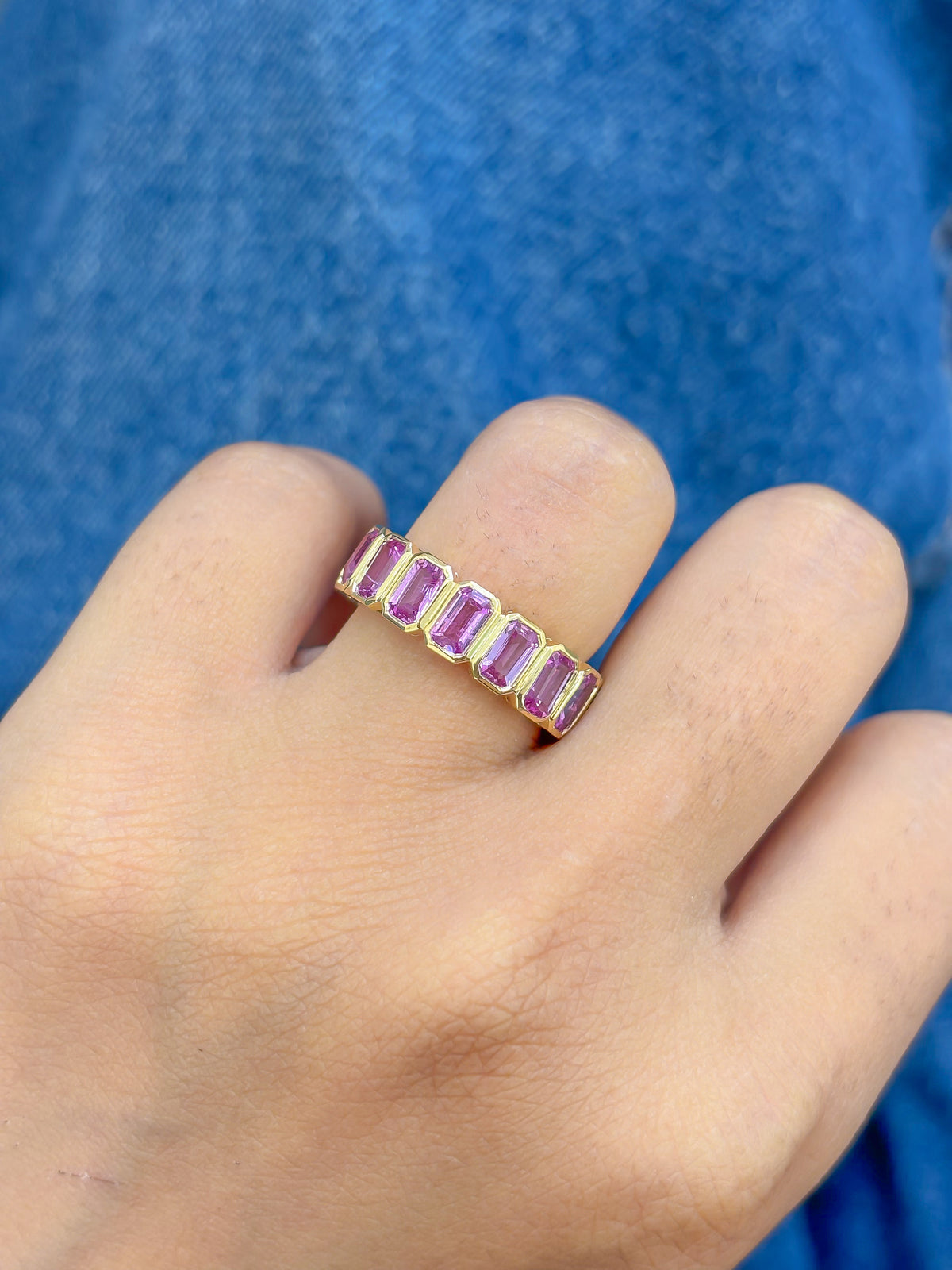 Pink Sapphire Ring