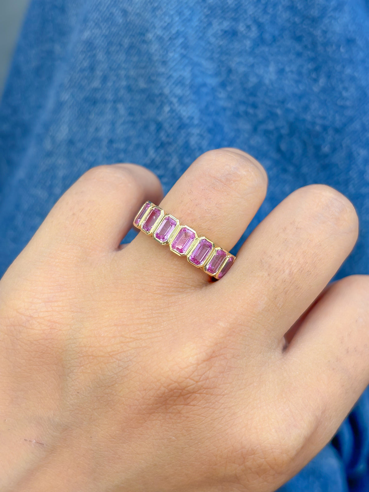Pink Sapphire Ring