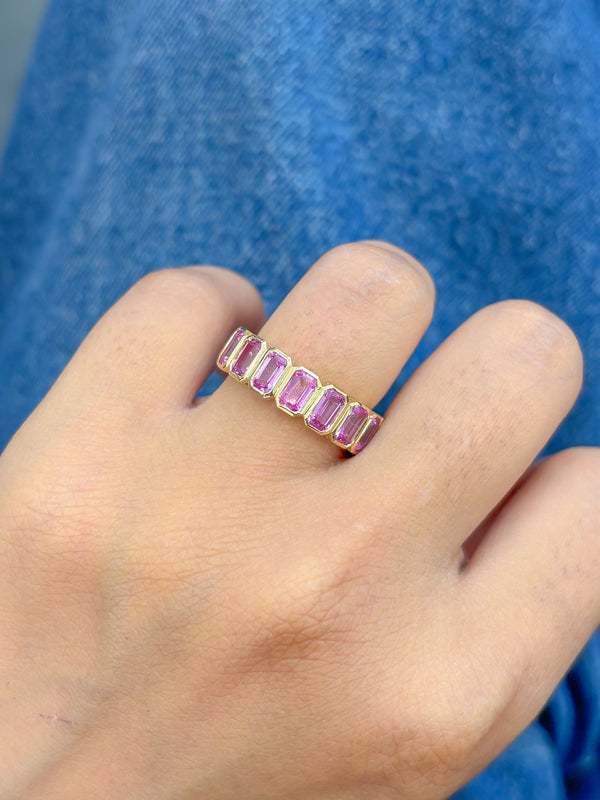 Pink Sapphire Ring
