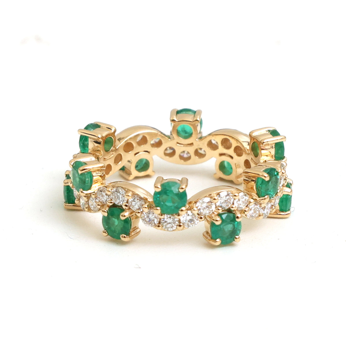 Emerald Diamond Ring