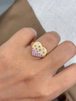 Pink Sapphire Ring