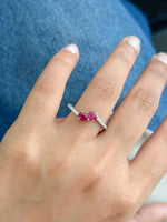 Ruby Diamond Ring
