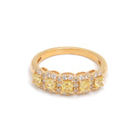 Yellow Diamond Diamond Ring