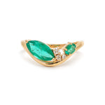 Emerald Diamond Ring