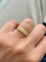 Yellow Diamond Diamond Ring