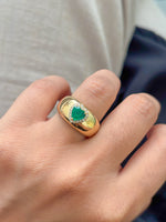 Emerald Diamond Ring