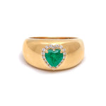 Emerald Diamond Ring