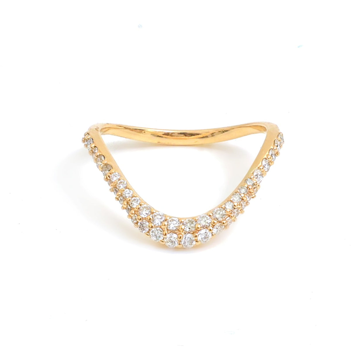 Diamond Pinky Ring