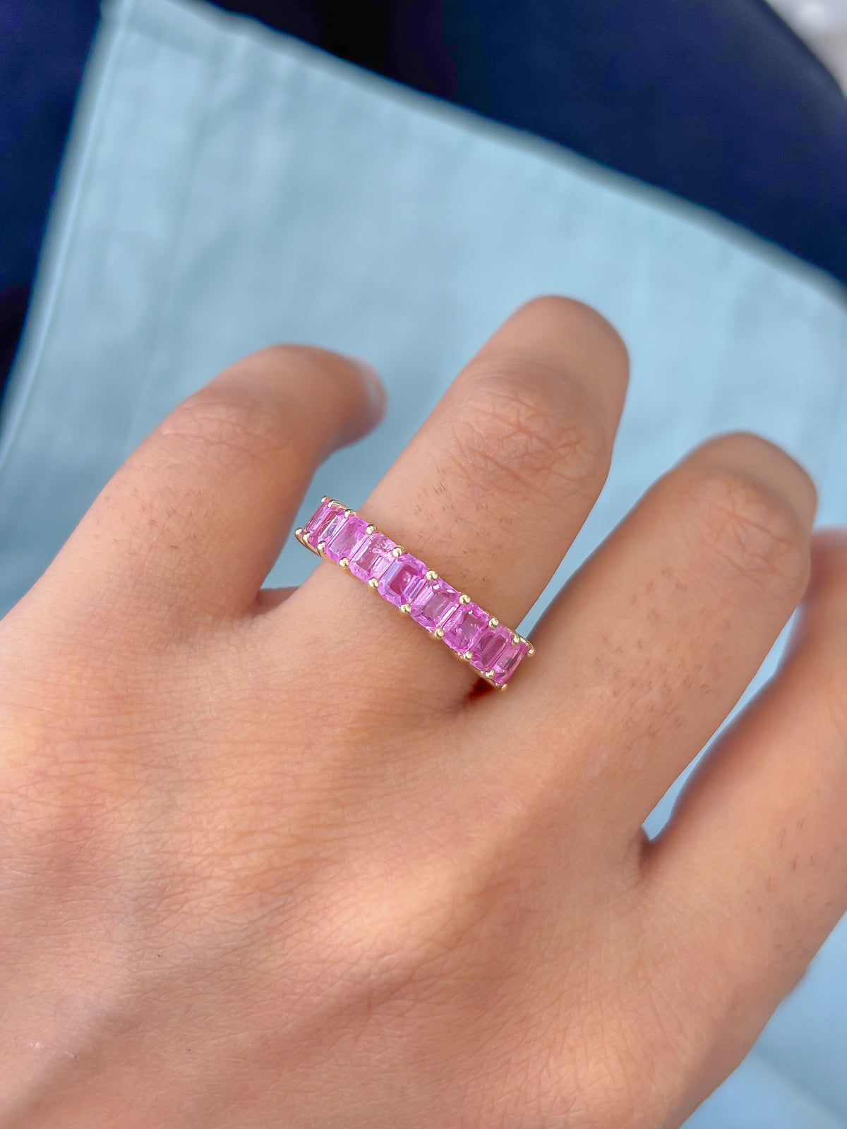 Pink Sapphire Ring