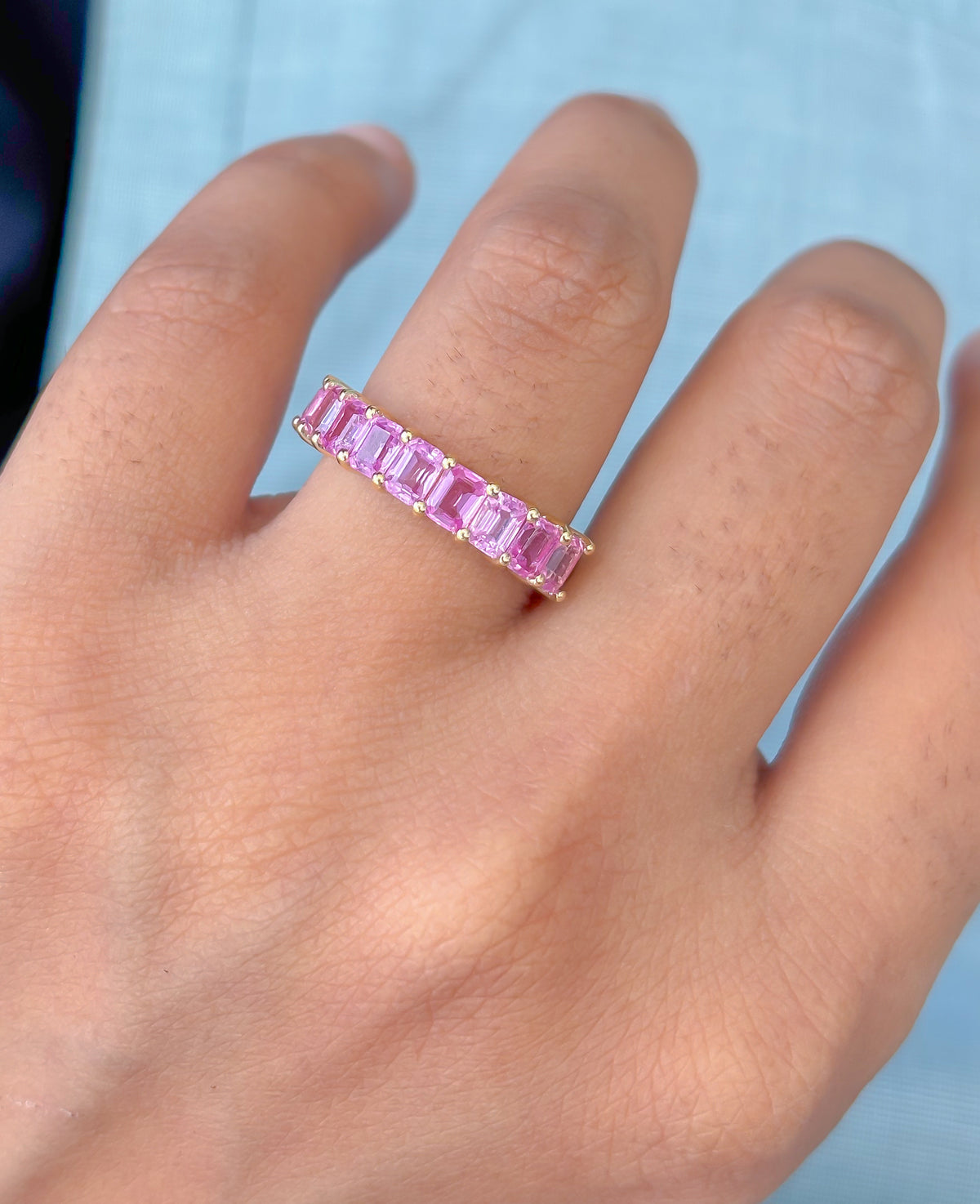 Pink Sapphire Ring