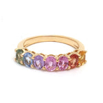 Rainbow Sapphire Ring