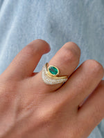 Emerald Diamond Ring
