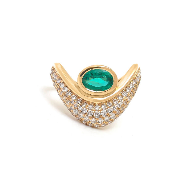 Emerald Diamond Ring