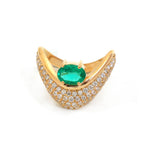 Emerald Diamond Ring