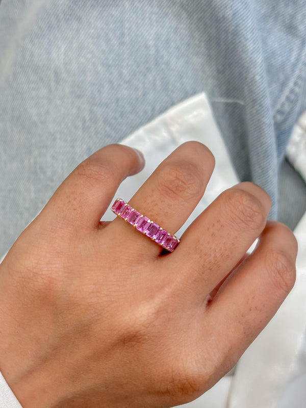Pink Sapphire Ring
