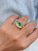 Emerald Diamond Ring