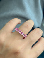 Pink Sapphire Ring