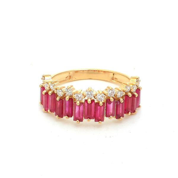 Ruby Diamond Ring