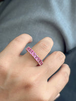 Pink Sapphire Ring
