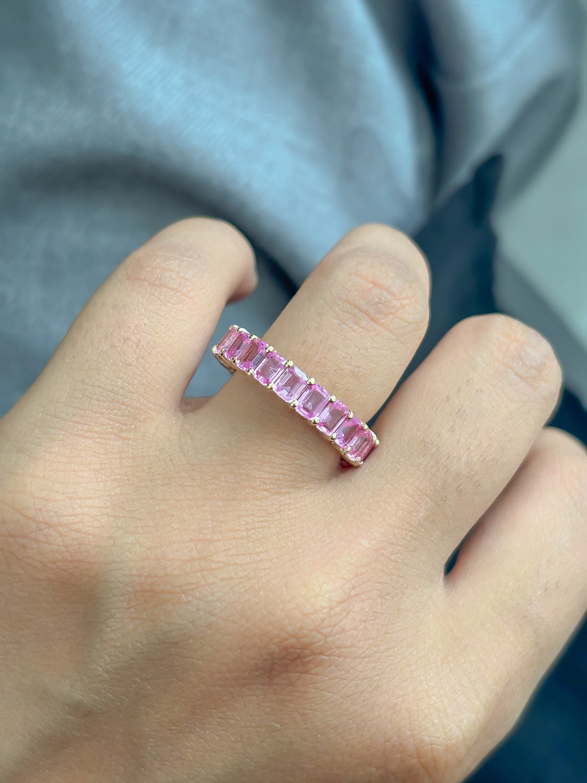 Pink Sapphire Ring