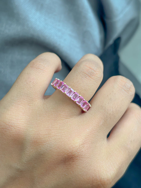 Pink Sapphire Ring