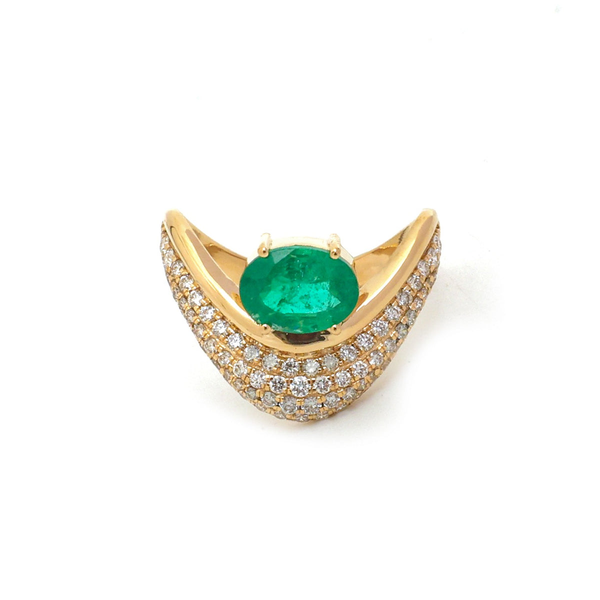 Emerald Diamond Ring