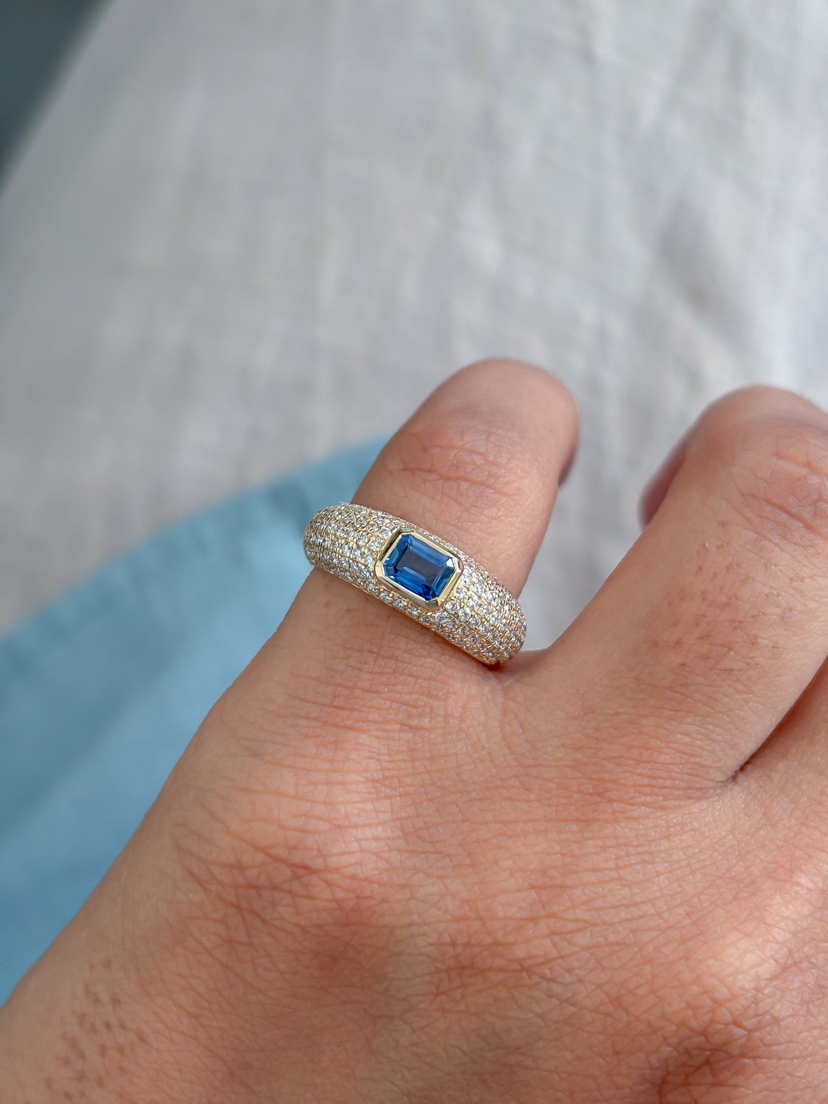 Blue Sapphire Ring