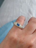 Blue Sapphire Ring