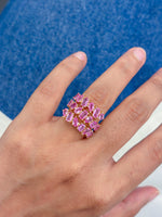Pink Sapphire Ring