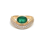 Emerald Diamond Ring